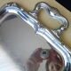 Stainless steel serving tray 35 x 27 cm