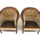 Set de 2 fauteuils "Fabiola" en velours, Bröderna Andersson, Suède, 1960