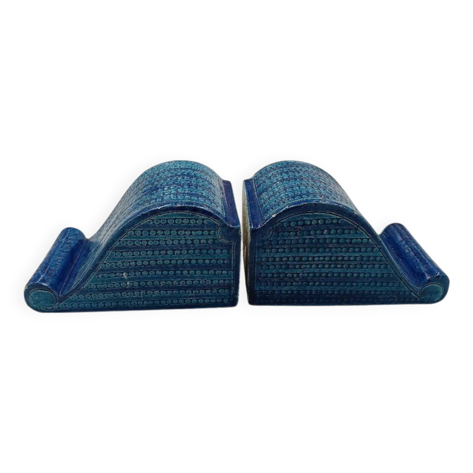 Serre-livres en céramique Bitossi Londi des années 70