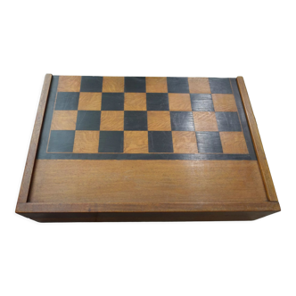 Ancient backgammon checkers jacquet game