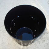 Covered cubist glass pot La Coupole Brasserie Paris 1930 signed Riecke