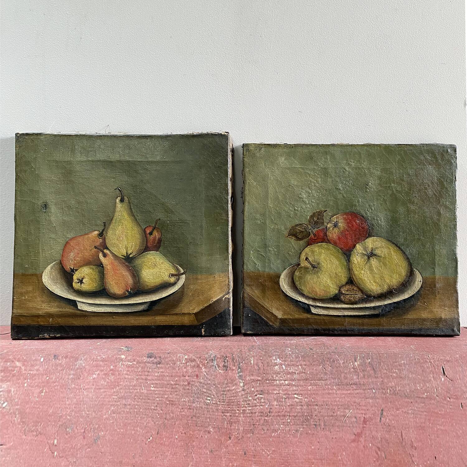 19th century painting "Apples"