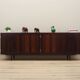 Enfilade en palissandre, design danois, années 1970, designer : Carlo Jensen, production : Hundevad