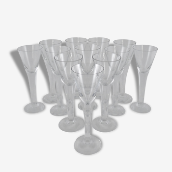 Suite de verres à Snaps - Signe Piersson-Melin - Boda - Mid-1970's