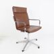 Fauteuil de bureau en cuir Walter Knoll Art Collection par Rudolf Glatzel