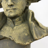 Antique bust Napoleon Bonaparte cast stone