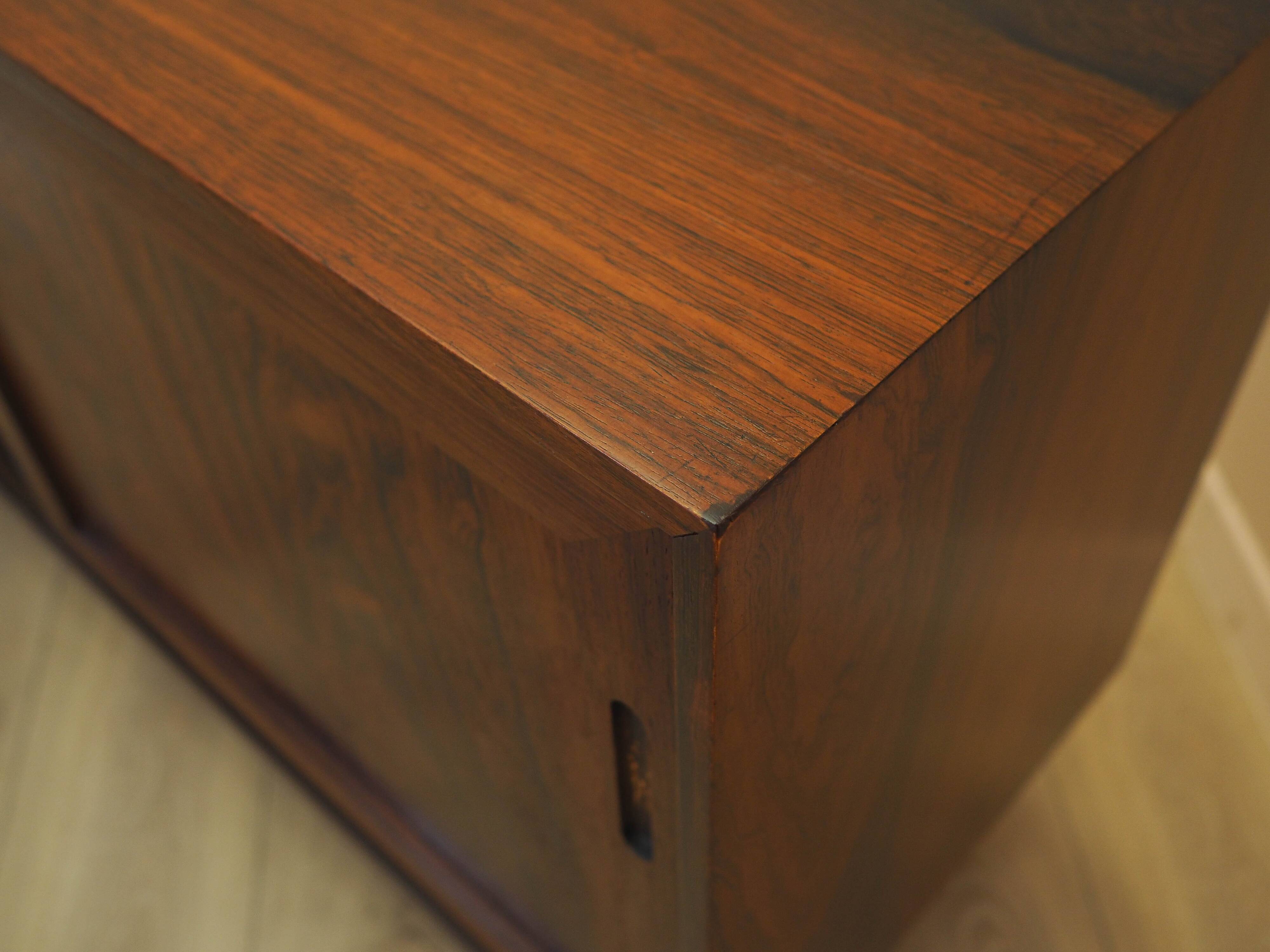 Rosewood cabinet, Danish design, 1970s, made in Denmark