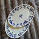 2 oval dishes in ironstone from Longchamp