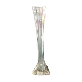 Glass soliflore vase