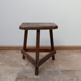 English wooden cutler's stool