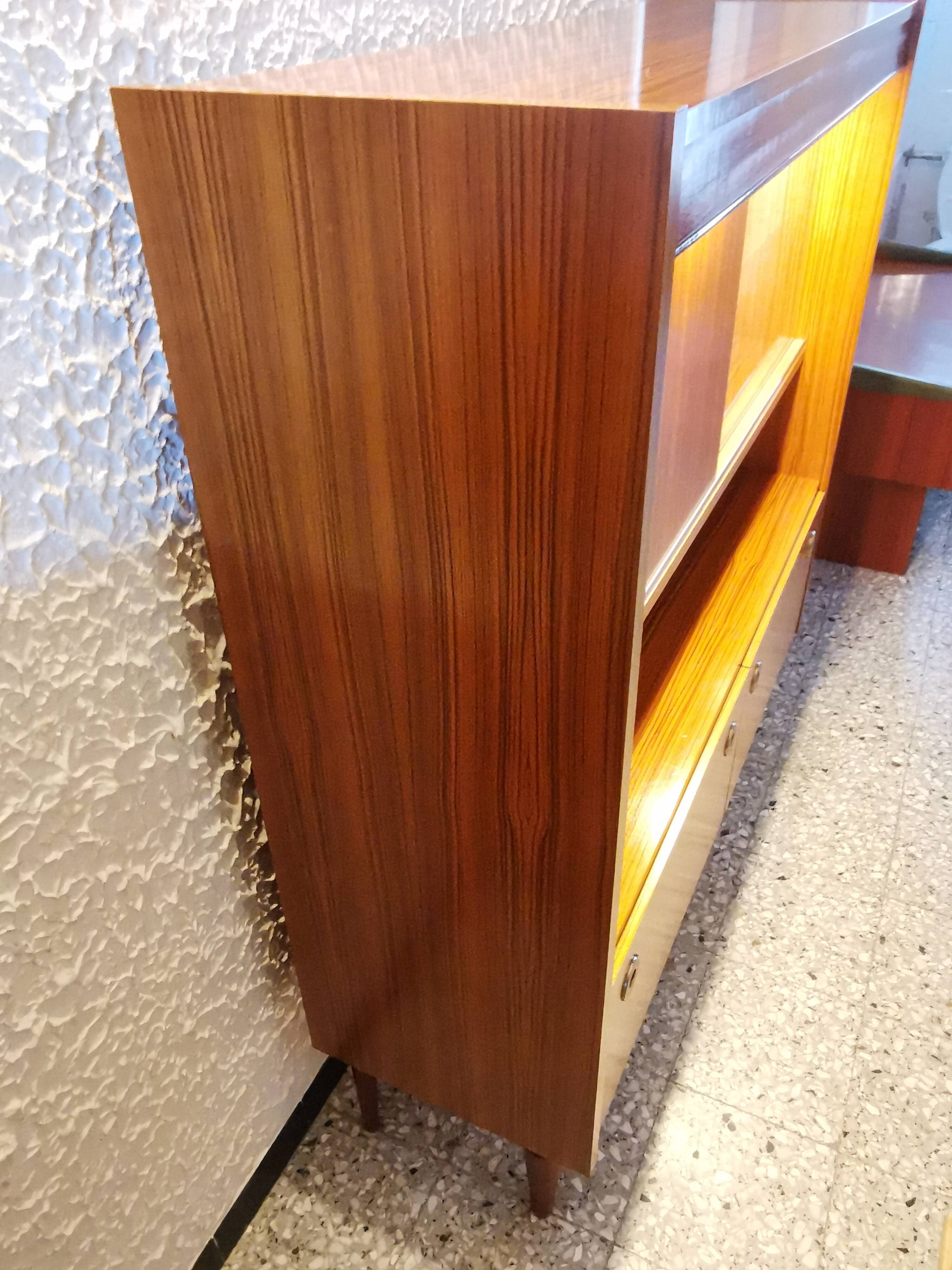 High Danish teak enfilade