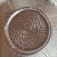 Very large vintage salad bowl with a stylised flower petal pattern H14.5