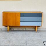 Vintage oak row 1960