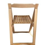 Chaise pliante en bois