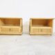Pair of bedside night stands by Dal Vera 1970s