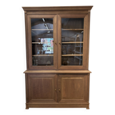Large dark wood sideboard