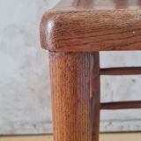 Bistro chair in solid oak