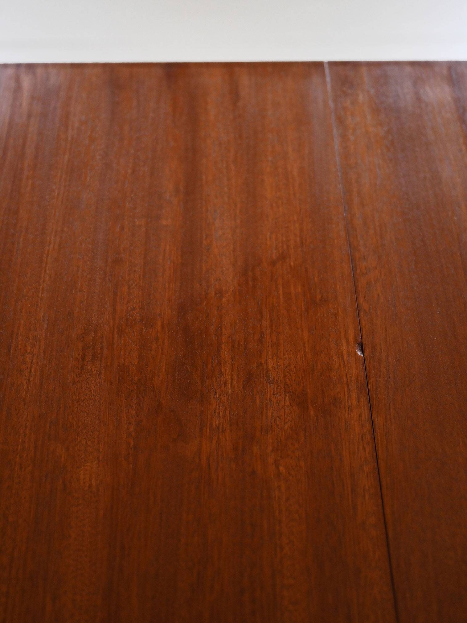 Vintage table with folding wings