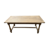 Table de ferme en chêne