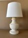 Vintage stone table lamp
