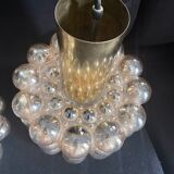 suspension bubble Helena Tynell Limburg glass lamp 1970 design