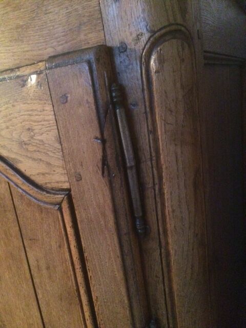 Old wooden maie buffet