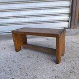 Solid pine step stool circa 1950