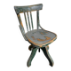 Wooden typing chair