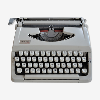 Machine à écrire portative Japy "L72" vintage 1970