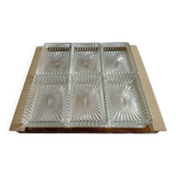 Aperitif tray mirror 50s