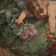 Italian painting Spring from 19th century