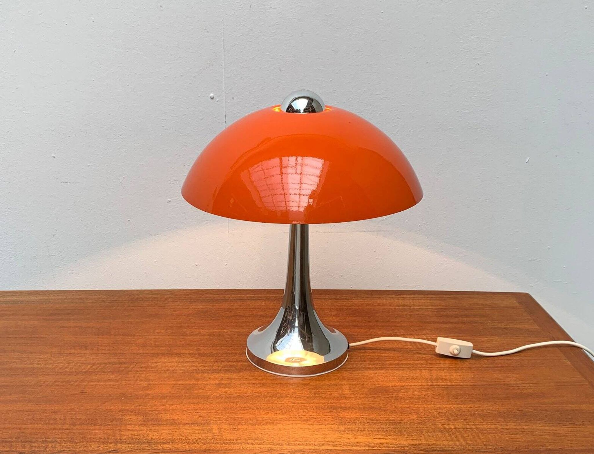 Lampe de table champignon espace âge milieu du siècle, années 1960