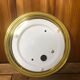 Old molded glass ceiling light + vintage gold contour