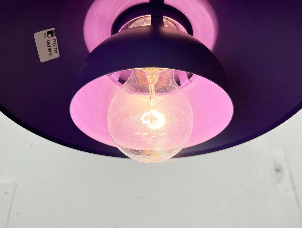 Mid-Century Modern Danish Type 728 Metal Pendant Lamp from Horn, 1960s