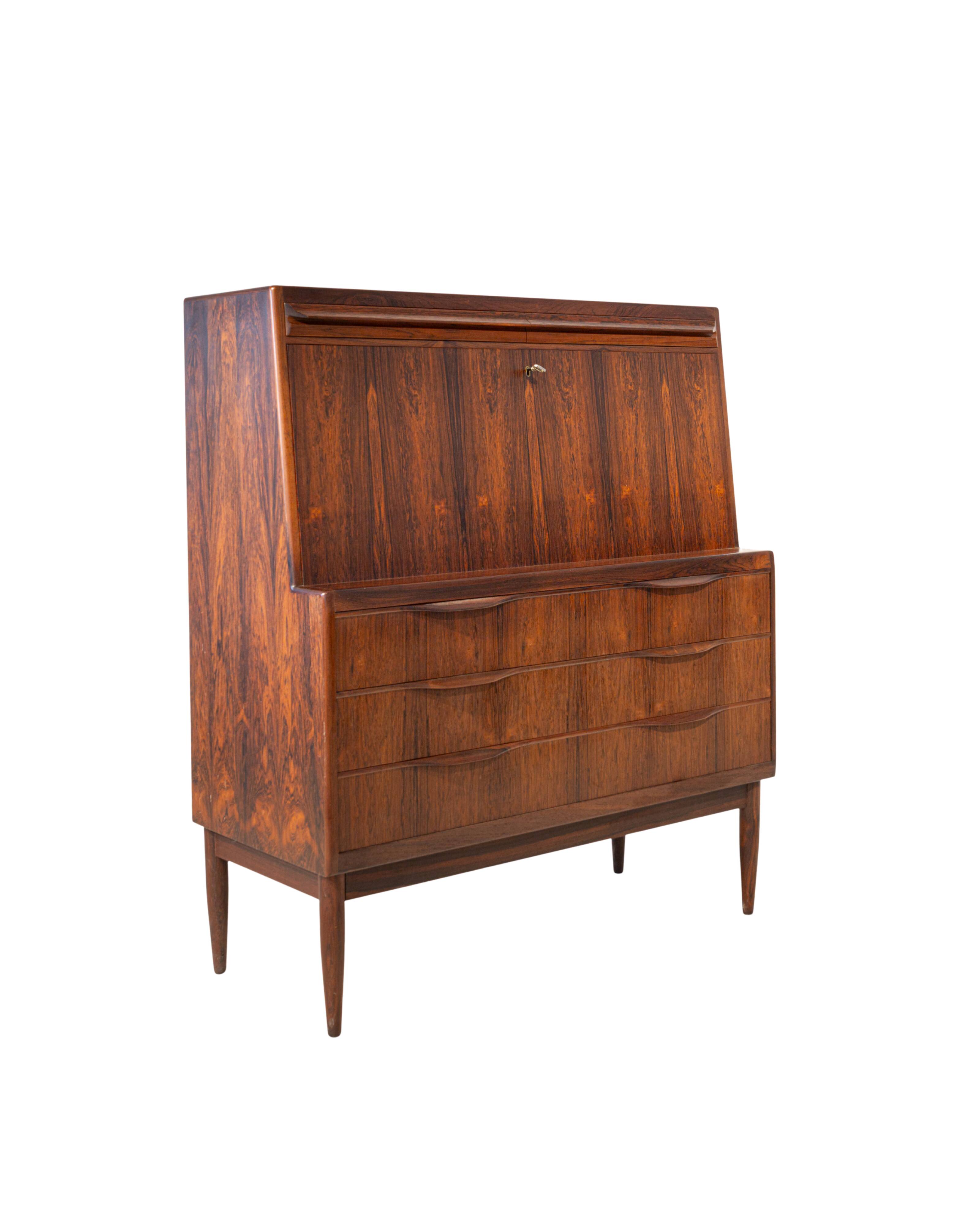 Bureau en palissandre Erling Torvits