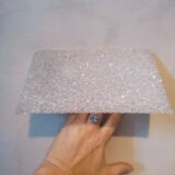 Modernist wall lamp perspex