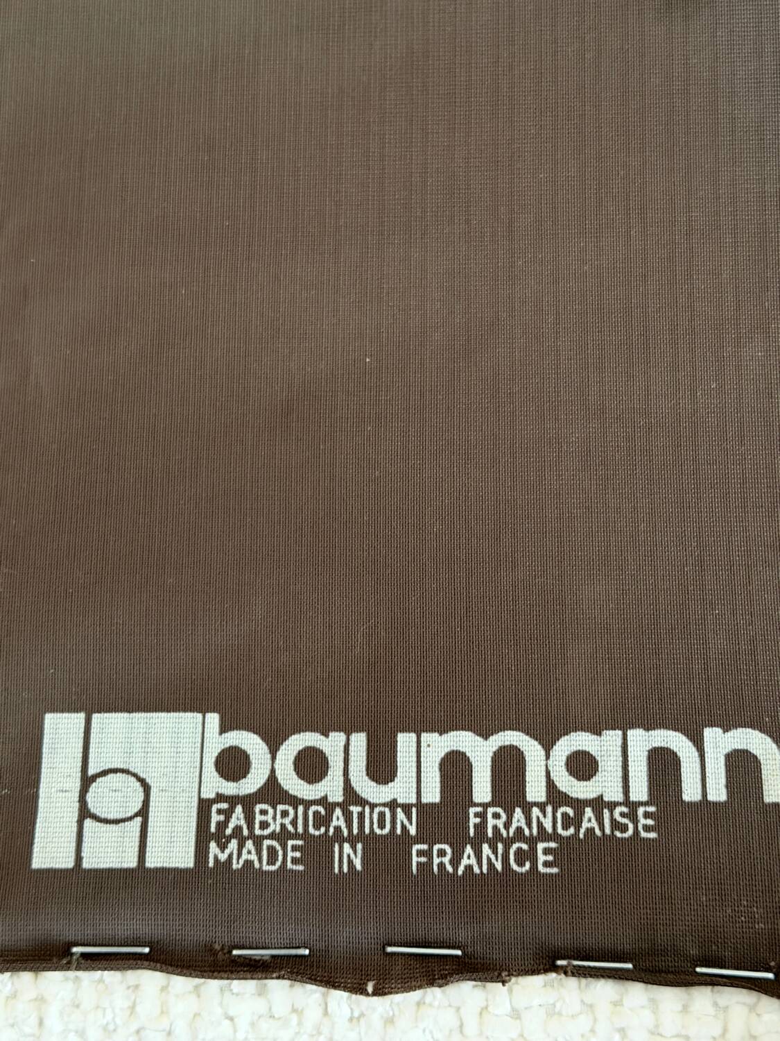 Ancienne paire de chaises Baumann traîneau vintage