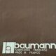 Ancienne paire de chaises Baumann traîneau vintage