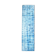 2x9 di̇stressed blue oushak runner rug, 282x75cm