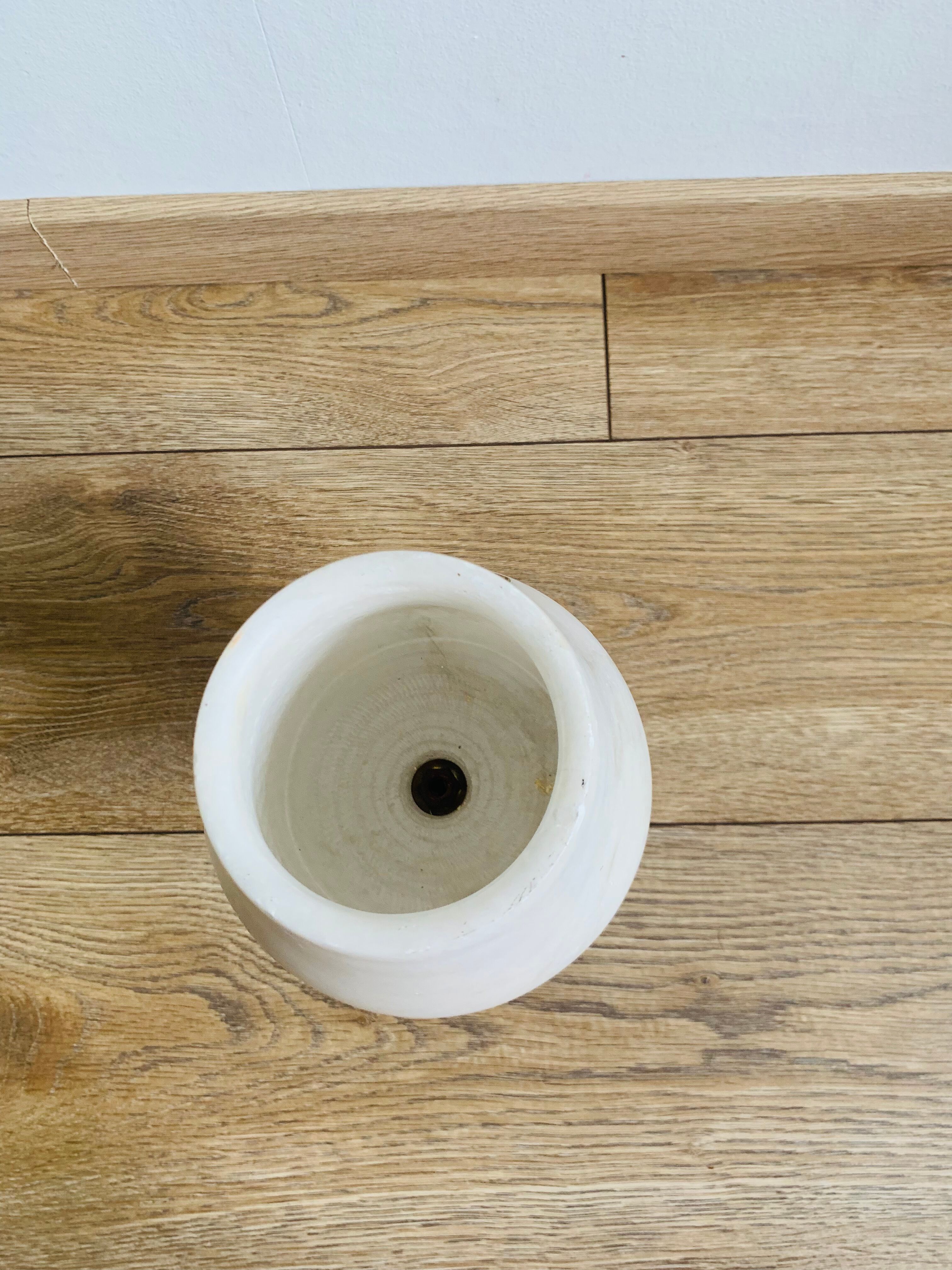 Alabaster vase from Spain