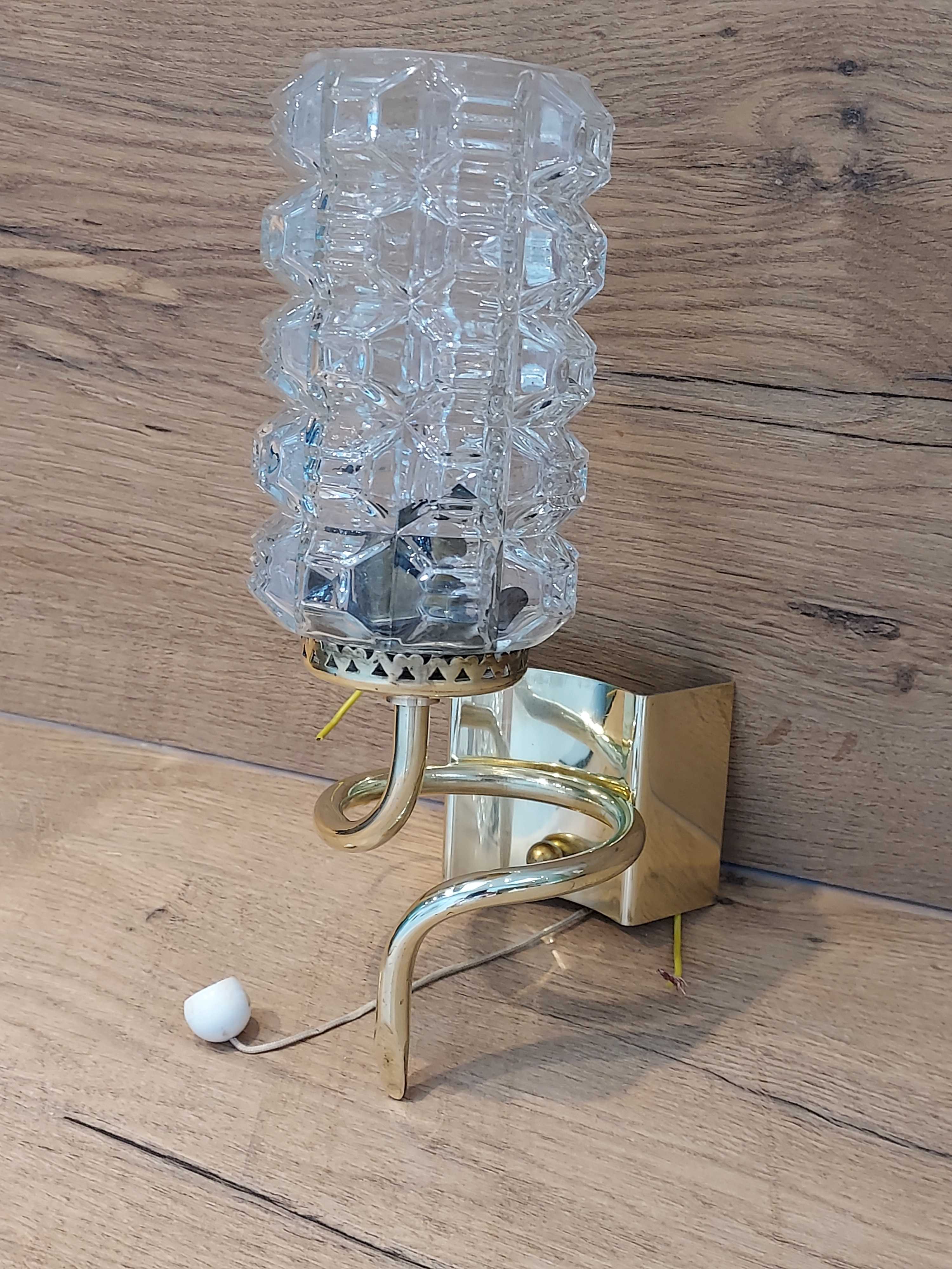 Pair of wall lamps 50s - 60s