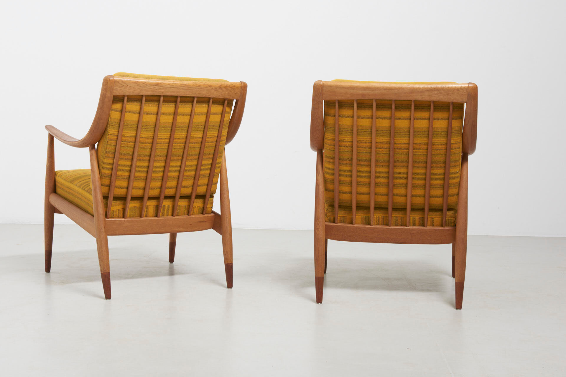 Pair of Armchairs Model FD 144 by Peter Hvidt and Orla Mølgaard-Nielsen, Denmark - 1950's