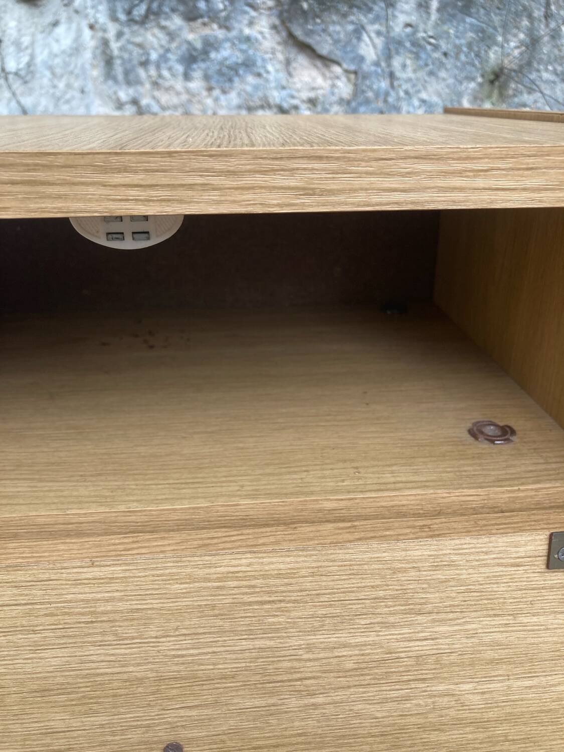 Pair of vintage bedside tables