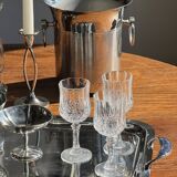 Small flared champagne bucket with 2 loops H20.5