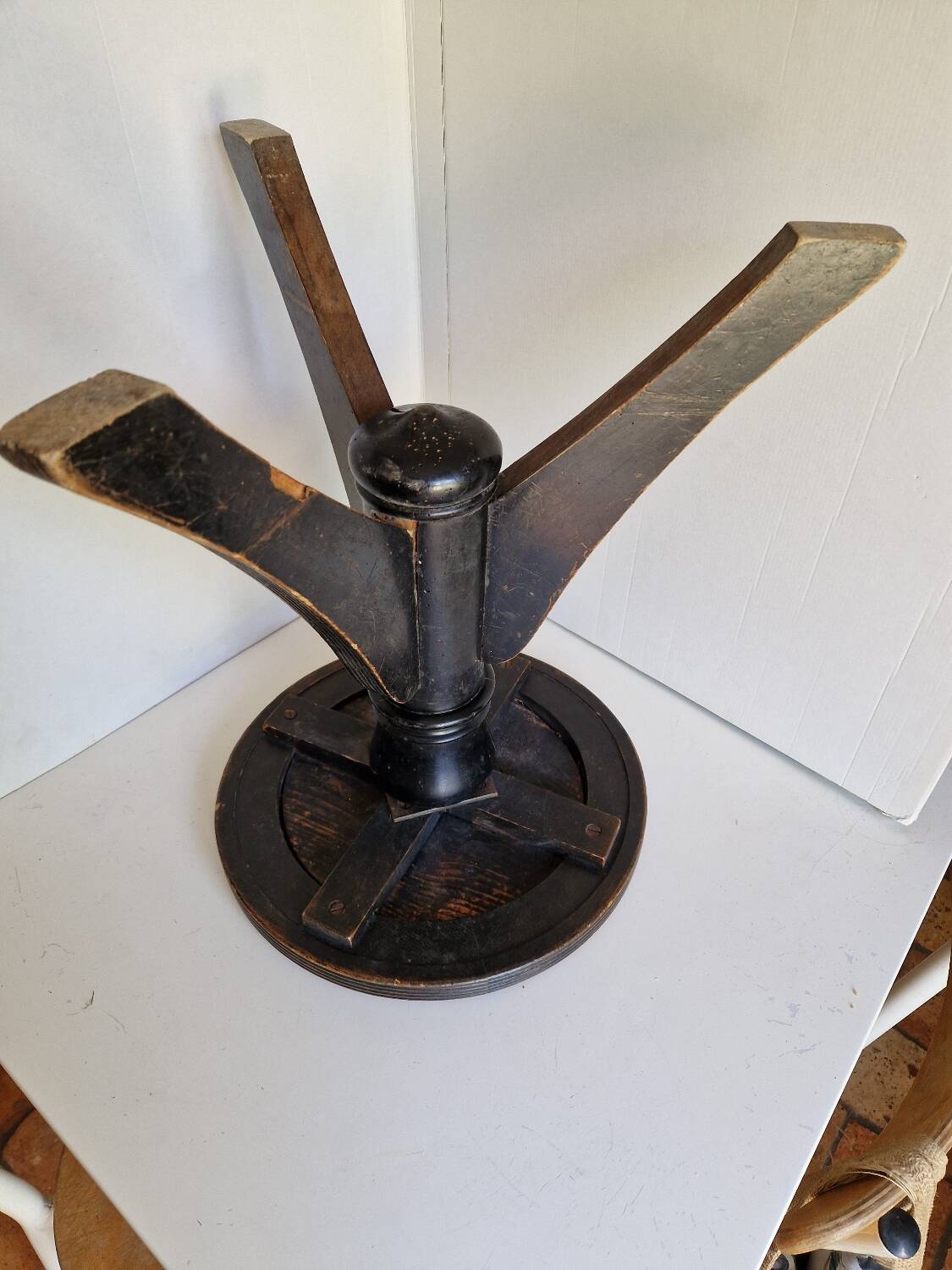 Antique 1920 Art Nouveau piano stool