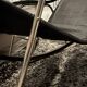 Rocking chair par Takeshi Nii-Cuir et bois -60’s
