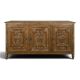 Directoire-style enfilade in knotty pine