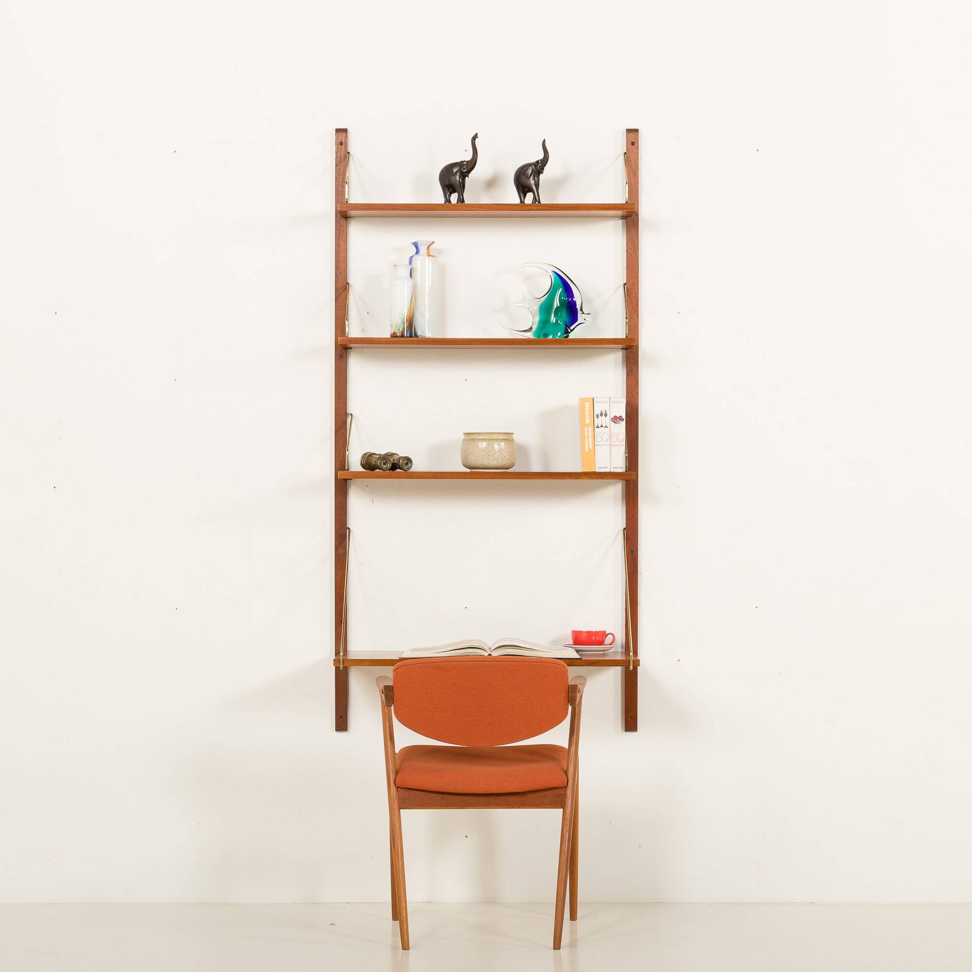 Poul Cadovius home office shelving unit for Cado, 1960s