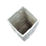 Fossil Biscuit Vase, VEB Kunstporzellan Ilmenau, Germany 1970s