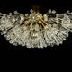 Lustre étoile en laiton par Emil Stejnar, Autriche, années 1960